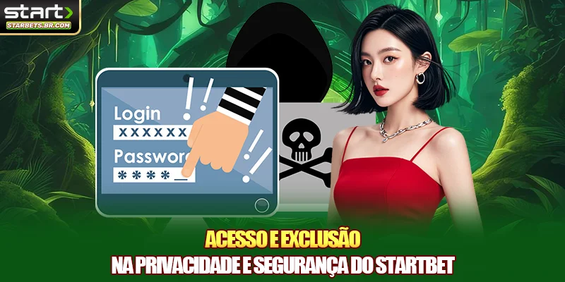 Acesso e exclusão na privacidade e segurança do STARTBET
