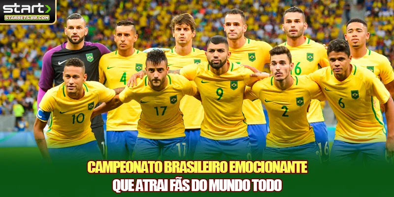 Campeonato brasileiro emocionante que atrai fãs do mundo todo
