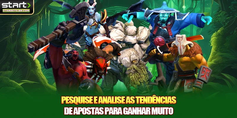 Pesquise e analise as tendências de apostas para ganhar muito