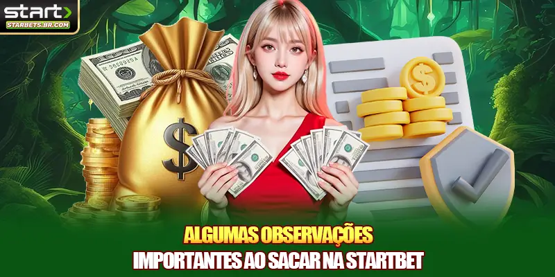 Algumas observações importantes ao sacar na STARTBET