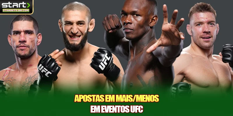 Apostas em mais/menos em Eventos UFC