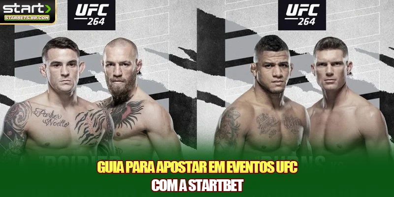 Guia para apostar em eventos UFC com a STARTBET