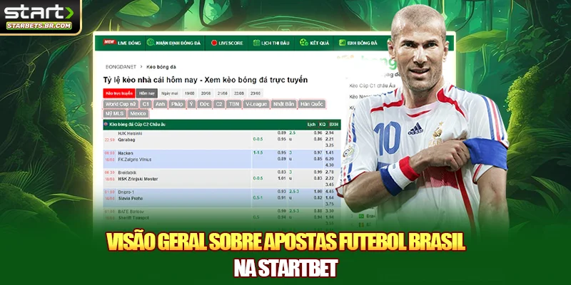 Visão geral sobre apostas futebol Brasil na STARTBET